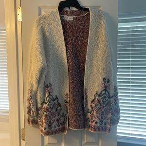 Knox Rose cardigan, size large